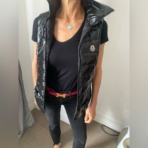 Moncler Black Vest size 3